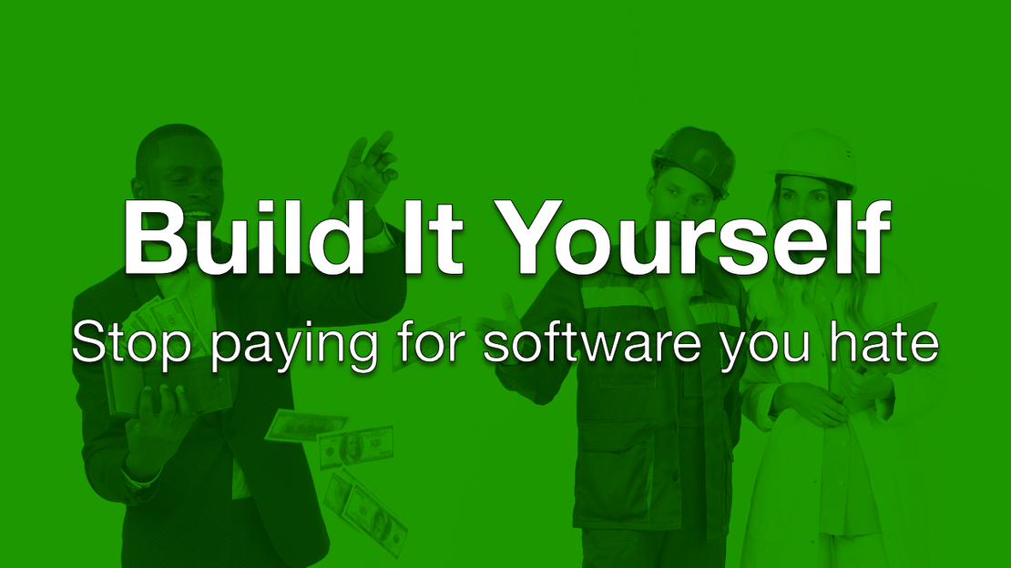 You Can Just Build It Yourself